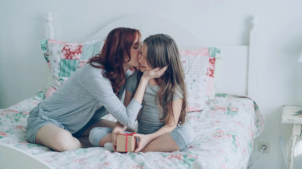 Pais conversando com filho — estabelecendo limites com amor